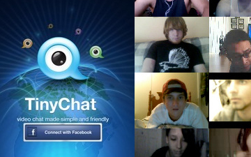 TinyChat for iOS Allows Video Chat With 12 Facebook Friends