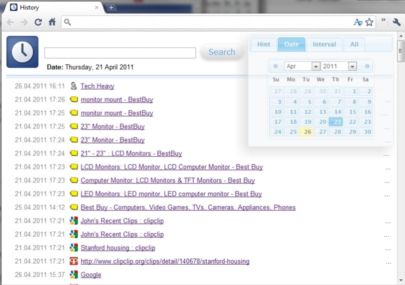 Organize Chrome History By Selected Dates Tech Heavy
